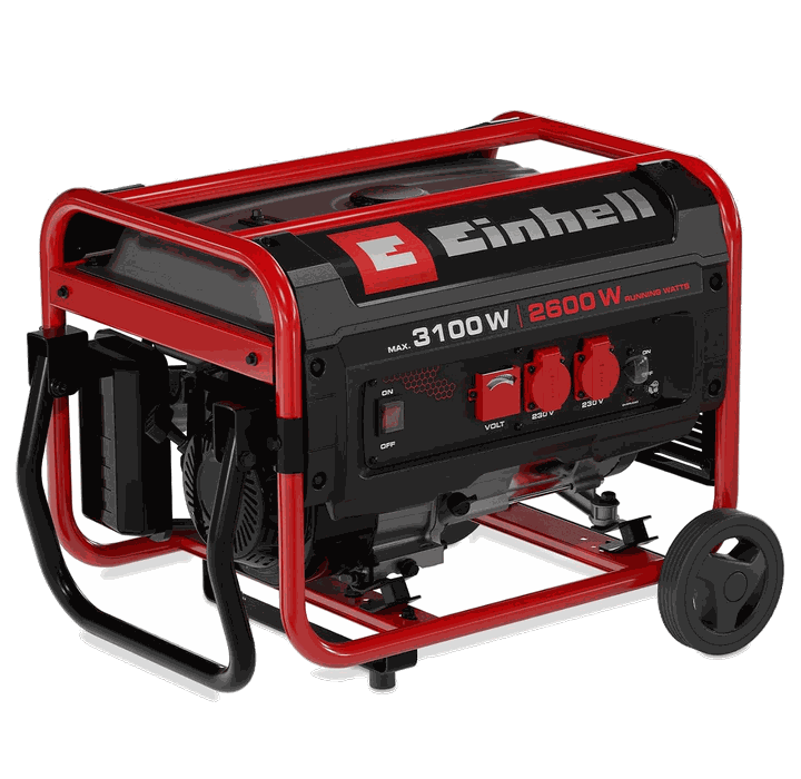 Einhell TC-PG 3100 – Synchrongenerator mit 2.600 Watt Dauerleistung