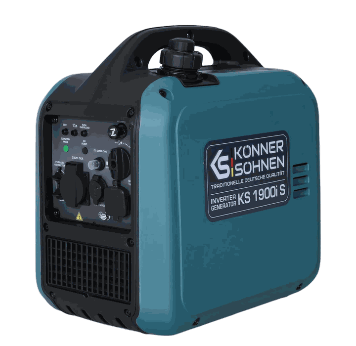 Könner & Söhnen KS 1900i S Inverter-Stromerzeuger 2000 W – Inverter mit 1.900 Watt Dauerleistung